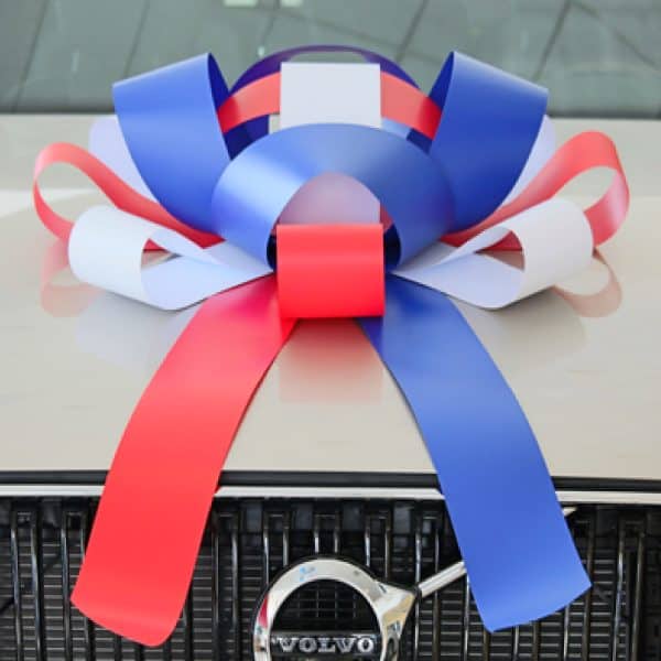 Giant Patriotic Car Bows - Shake Up Your Showroom