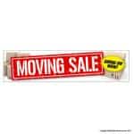 Moving Sale Vinyl Banner