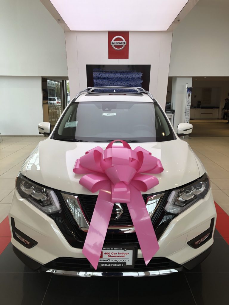 Pink Jumbo Car Bow - Shake Up Your Showroom