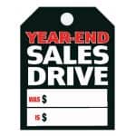 Year-End Sales Drive Hang Tag - Pack of 50