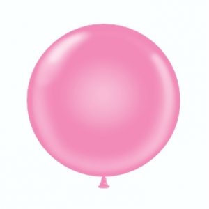 17 Inch Pink Colored Balloon