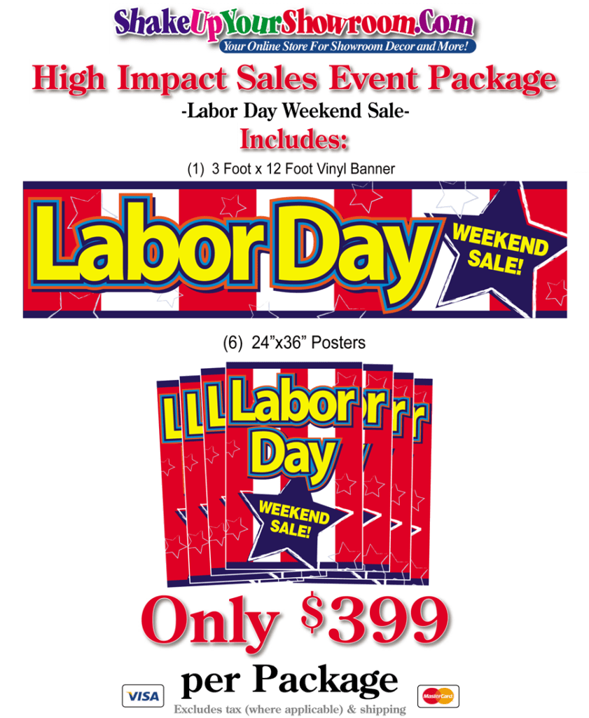 The Labor Day Weekend Sale Promotional Package