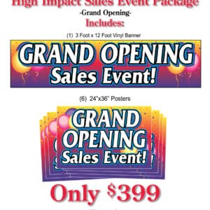 Grand Opening Package