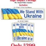 High Impact Package - We Stand with Ukraine