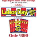Labor Day Savings Event All Month Long High Impact Sales Event Package